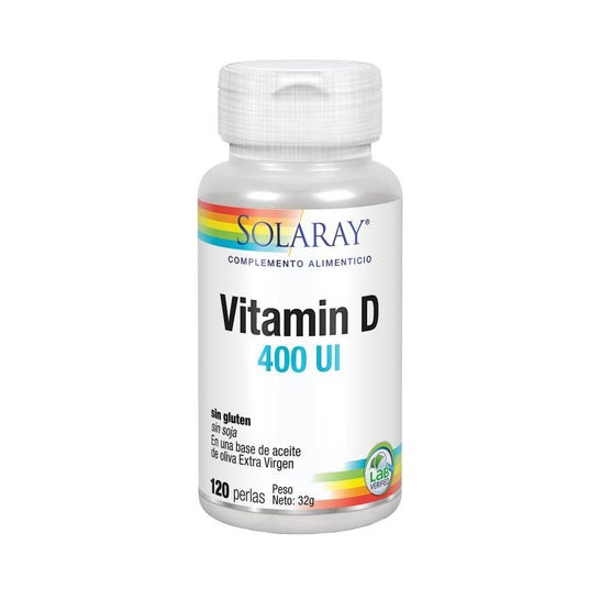 Solaray Vitamina D3 400Ui 120caps DocMorris PT