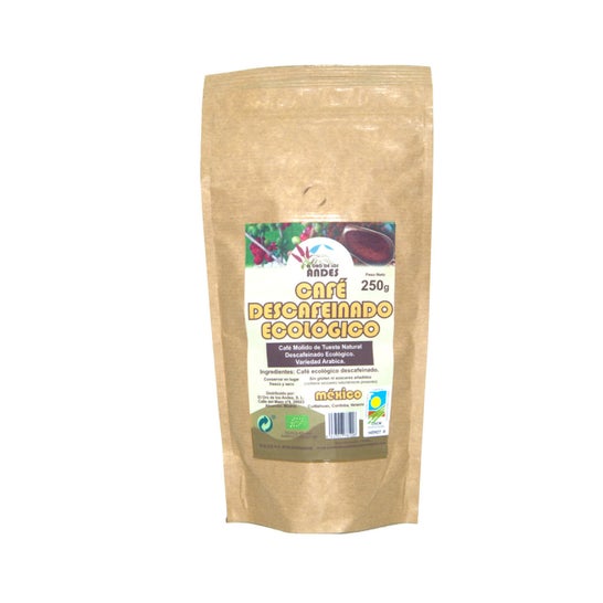 El Oro de los Andes Café Molido Descafeinado 250g DocMorris PT