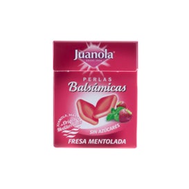 Juanola™ cápsulas moles balsâmicas sabor morango 25g