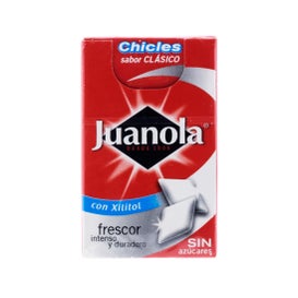 Juanola™ pastilhas elásticas com xilitol sabor alcaçuz 10uds