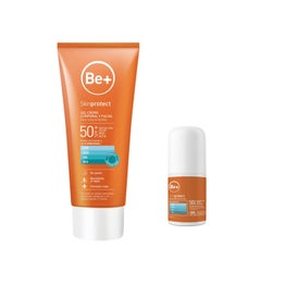 Be+ Pack Creme Protector Spf50 200ml + Roll-On Spf50+ 40ml