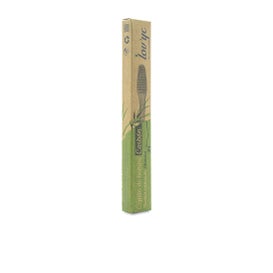 Lovyc Bamboo Medium Toothbrush with Charcoal Infused Toothbrush 1 peça
