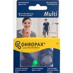 Ohropax Multi Tampões Ouvidos 1 Par