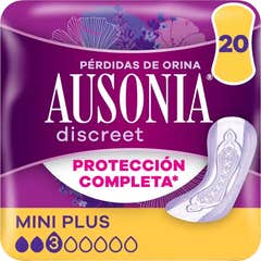 Ausonia Discreet Compressas Incontinência Mini Plus 20 Unidades