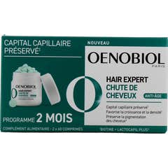 Oenobiol Hair Expert Queda de Cabelo Anti-idade 2x60comp