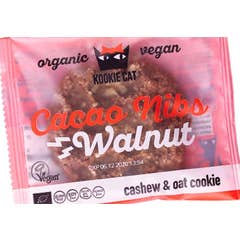 Kookie Cat Galleta Nibs de Cacao & Nueces Bio 50g