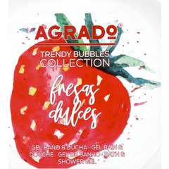 Agrado Gel de Banho e Duche Morango Doce 750ml