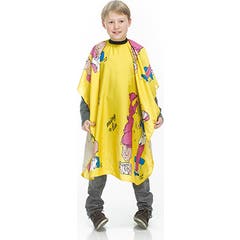 Xanitalia Pro Capa Peluquería Infantil Amarillo 83x125cm 1ud