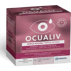 Ocualiv Tripla Ação Monodoses 30x0.40 ml