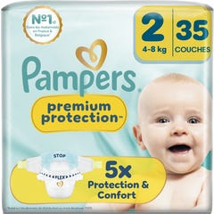 Pampers Premium Protection Fraldas Tamanho 2 4-8kg 35 unid.