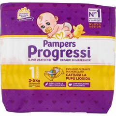 Pampers Progresso Recém Nascido 28Pcs
