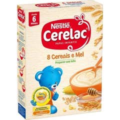 Nestlé Cerelac Farinha Não Láctea 8 Cereais e Mel 250g