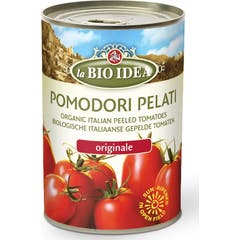 Bio Ideia Lata Integral de Tomate Descascado 400g
