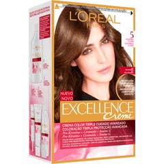 L'Oreal Set Excellence Creme Hair Colour 5-Light Brown