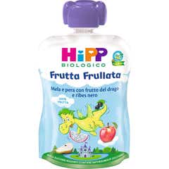 Hipp Puré Fruta Manzana Pera Fruta Dragón Casis 90g
