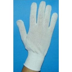 Luvas Cot.Bianco M.8 5 F/Care