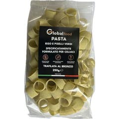 Global Food Pcalamarata Arroz y Guisante Verde Sin Gluten 250g