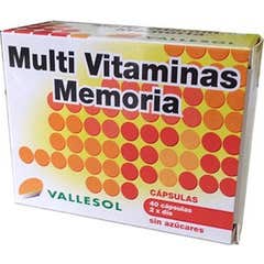 Vallesol Memória Multivitamínica 40caps