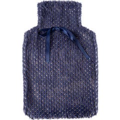 Calindoo Botella de Agua Caliente Tie & Dye Azul Brillante 1ud