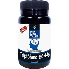 Novadiet Triptofano+Vit B6+Mg 30 Cápsulas vegetais