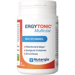 Nutergia Ergytonic Multicébé Multivitaminas 90 Cápsulas