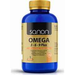 Sanon Omega 3 6 9 plus 180 cápsulas