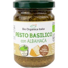 Bio Organica Italia Pesto de Albahaca Pecorino Bio 130g