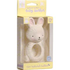 A Little Lovely Company Teething Ring Bunny 1ud