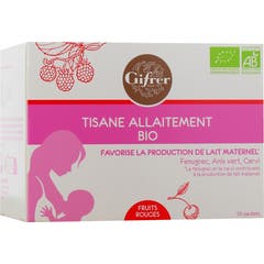 Gifrer Tisana Lactância Frutos Vermelhos Bio 20 Saquetas