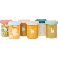 Babymoov Isy Bowls Frascos Vidro Conservação 250ml 6 Unidades