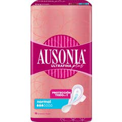 Ausonia Ultrafina Plus Compresas Normal Alas 16uds Ausonia Ultrafina Plus Compresas Normal Alas 16uds