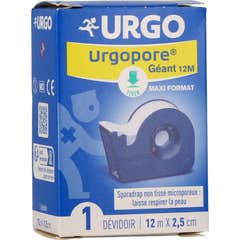 Urgo Urgopore Géant Penso Rápido / Adesivo 2.5 cm x 12 m