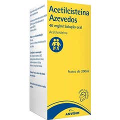 Azevedos Acetilcisteína Solução Oral 40mg/ml 200ml