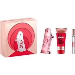 Carolina Herrera 212 Heroes Her Set 3uds