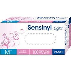 Luva Sensinyl Vinil em Pó 7/8"