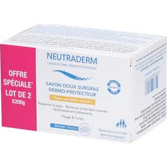 Neutraderm Sabonete Suave Surgras Dermo Protetor 2x200 gr