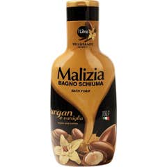 Malizia Bath Foam Argan e Baunilha 1000 ml