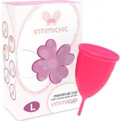 Intimichic Menstrual Cup Silicone Medica L 1ud