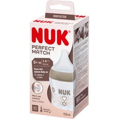 Nuk Perfect Match Biberão Coração 0+M 150ml