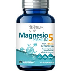 Zentrum Magnesio Premium 5 Sales de Magnesio 120caps