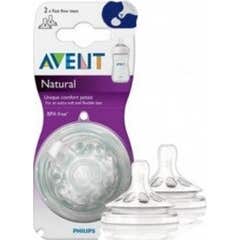 Avent Classic Teats + 2ds de fluxo lento