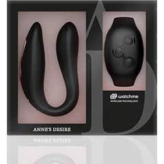 Anne's Desire Dual Pleasure Tecnologia Watchme Preto 1 Unidade