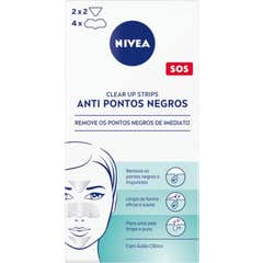 Nivea SOS Clear-Up Strips Anti Pontos Negros 6 Unidades
