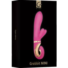 G-Vibe Grabbit Mini Vibrador Silicone Rosa 1 Unidade