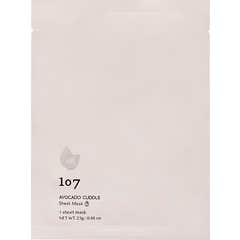 107 Beauty Avocado Cuddle Sheet Mask 25g