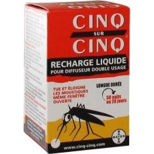 Cinq sur Cinq sur Cinq Liquid Recharge Double Use 50 Noites 35ml