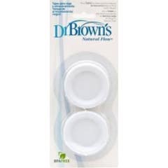 Plugues de viagem de boca larga do Dr Brown 2uds