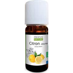 Proposta de Óleo Essencial Orgânico Natural Limão Amarelo 10ml