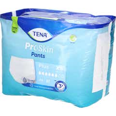 Tena Proskin Calças Absorventes Plus 50-70 cm XS 14 unid.