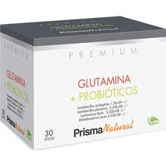 Prisma Premium Glutamina + Probióticos 30 Sticks